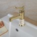 Tap Porcelain Faucet Retro Mixer Tap Fashion Antique Faucet Copper Hot And Cold Basin Tap - B076Z7L3JY